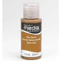 DecoArt media vloeistof acryl, Raw Sienna