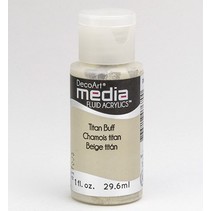 DecoArt media væske akryl, Titan Buff