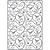Joy!Crafts und JM Creation Line & Lene, Embossing stencil A6. background