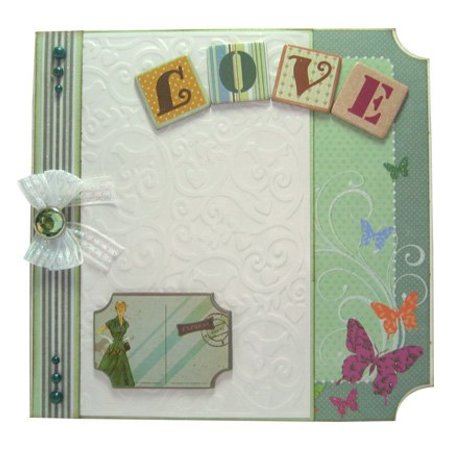 Joy!Crafts und JM Creation Line & Lene, Embossing stencil A6. background