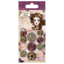 Santoro Willow, designer knapper fra træ