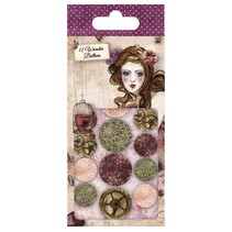 Santoro Willow, designer buttons from wood