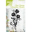 Joy!Crafts und JM Creation Joy Crafts, Clear frimerker, blomster 1