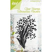 Joy Crafts, Clear frimerker, blomster 2, 63x100mm.