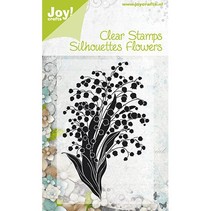 Joy Crafts, Clear frimærker, blomster 2, 63x100mm.