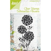 Joy Crafts, Clear frimerker, blomster tre, 52x100mm.