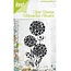 Joy!Crafts und JM Creation Joy artisanat, timbres clairs, Fleurs 3, 52x100mm.