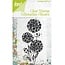 Joy!Crafts und JM Creation Joy Crafts, Clear stempels, bloemen 3, 52x100mm.