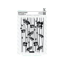 A5 goffratura Folder - Blossom Stripes