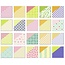 DESIGNER BLÖCKE  / DESIGNER PAPER Scrapbook paper, "Lotta 2 '