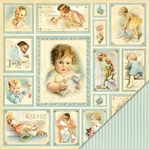 Ontwerper papier 30,5 x30, 5cm