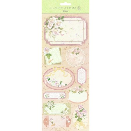 Sticker Klistremerker: for kortlaging, dekorasjon etc., ulike motiver, 16 nr.