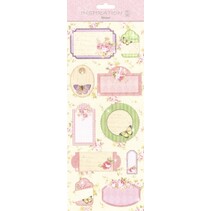 Stickers: for card making, decoration etc., various motives, No. 08