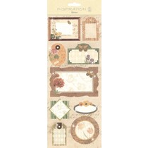 Stickers: voor kaarten maken, decoratie, enz., diverse motieven, nr. 04