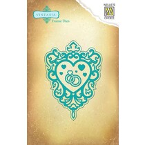 Stamping and Embossing stencil, Vintasia