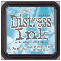 Distress Ink "broken china"