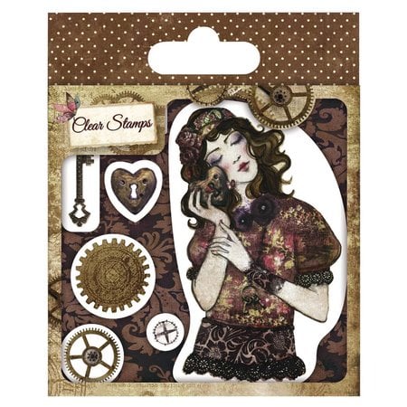 Stempel / Stamp: Transparent Selos transparentes, Santoro Willow