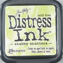 Stempelkussens Distress Ink.