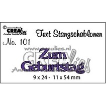Spotprijs, Duitse tekst stempelen en embossing stencil
