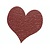 FARBE / INK / CHALKS ... Embossing Powder 10g glitter ruby ​​red