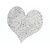 FARBE / INK / CHALKS ... Embossing Powder 10g zilveren glitter