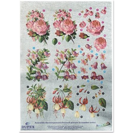 BILDER / PICTURES: Studio Light, Staf Wesenbeek, Willem Haenraets 3D Dufex troquelado hoja de grabado en metal, Galería 'Roses / fucsia "