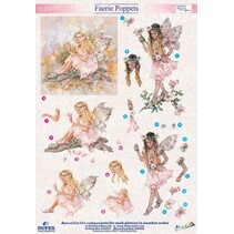 3D mueren corte de chapa grabado, Dufex "Faerie Poppets 210" diseña Christine Haworth