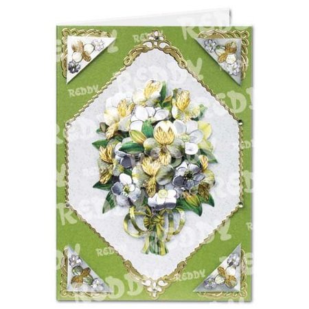 BILDER / PICTURES: Studio Light, Staf Wesenbeek, Willem Haenraets 3D morrer folha solta gravura em metal, Dufex decoupage, "Flores da Primavera"