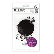 Tri-Boss Emboss Folder (A6) - Strictly Party (Vlinder Aperture)