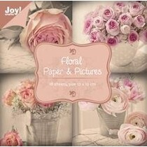 Designer Block, Bloemen met roze motieven