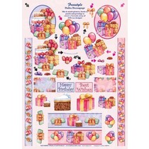 3D die kutte metall gravering, Dufex Decoupage "gaver"