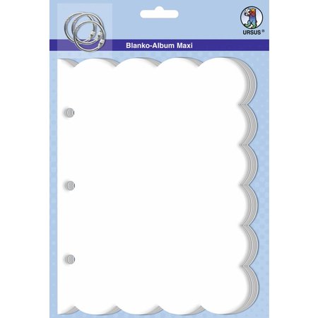 Scrapbooking ... Blank Album EP "Waves", 800 gr / m², 6 feuilles,