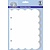 Scrapbooking ... Blank album EP "Onde", 800 gr / mq, 6 fogli,
