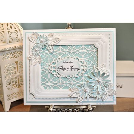 Creative Expressions Stempelen en embossing stencil, bloemen