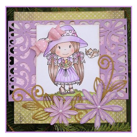 Creative Expressions Stempelen en embossing stencil, bloemen
