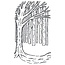 Creative Expressions Timbri, sfondo Albero