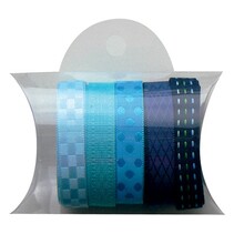 Rubans bleu 5x90cm