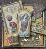 IndigoBlu Stempel A5: Sewing mends the soul, 200x140mm