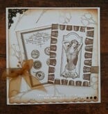 IndigoBlu Stamp A5: Sewing mends the soul, 200x140mm