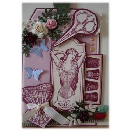 IndigoBlu Stamp A5: Couture répare l'âme, 200x140mm