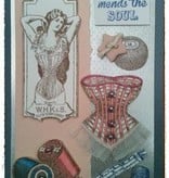 IndigoBlu Stempel A5: Sewing mends the soul, 200x140mm