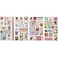 Pronty 4 sheets with satin Tags