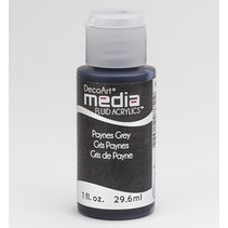 DecoArt media væske akryl, Paynes Grey