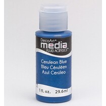 DecoArt medier væske akryl, Cerulean Blå