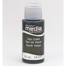 DecoArt acrílicos fluido mídia, Sap verde
