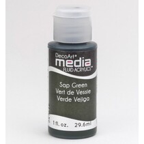 DecoArt acrílicos fluido mídia, Sap verde
