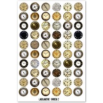 Feuilles coupées mourir avec montres