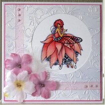A6 Frou Frou Unmounted Rubber Stamp Set Designer - brilho e glamour