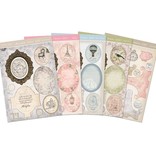 Exlusiv Kartenbastelset: Antique Chic, cartões com quadro