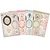 Exlusiv Kartenbastelset: Antique Chic, cartes avec cadre